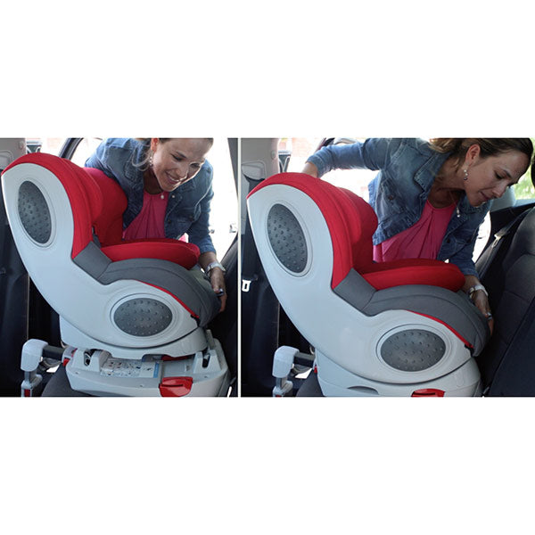 Seggiolino Auto ISOFIX Bambini Gr. 0+/1 (0-18kg), JOYELLO® SECURFIX BRUUM