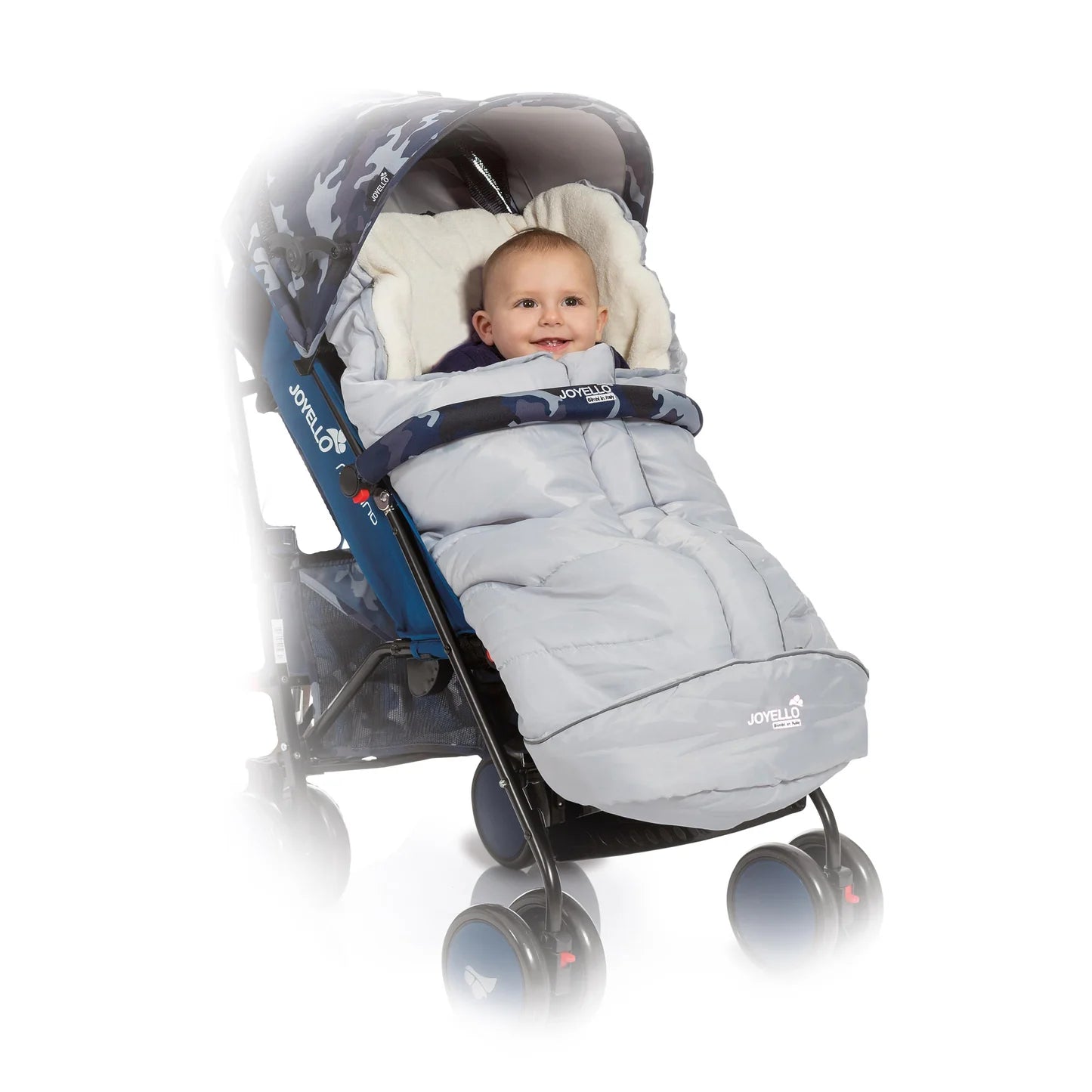 Sacco Termico Bambino 100cm per Navicella Ovetto Passeggino JOYELLO® "Coccolone"