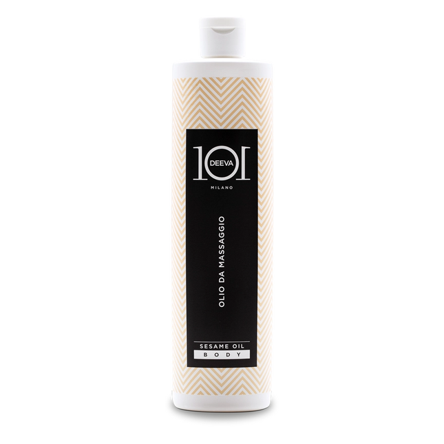 101 Cosmetica Olio da massaggio al sesamo Trattamento corpo professionale 500ml – Made in Italy