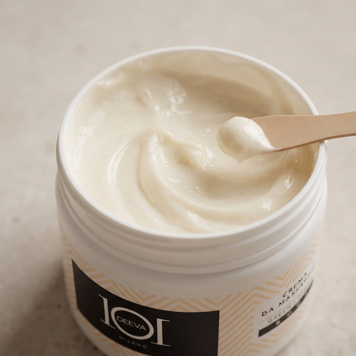101 Cosmetica Green Coffee Body Massage Cream for Professional Treatments Made in Italy – Green Coffee Line 500 ml