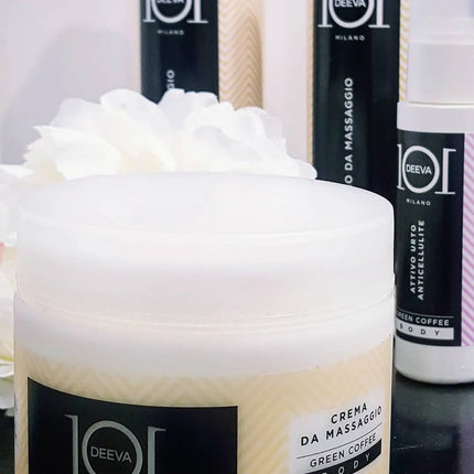 101 Cosmetica Crema de masaje con café verde 500ml café verde – Made in Italy