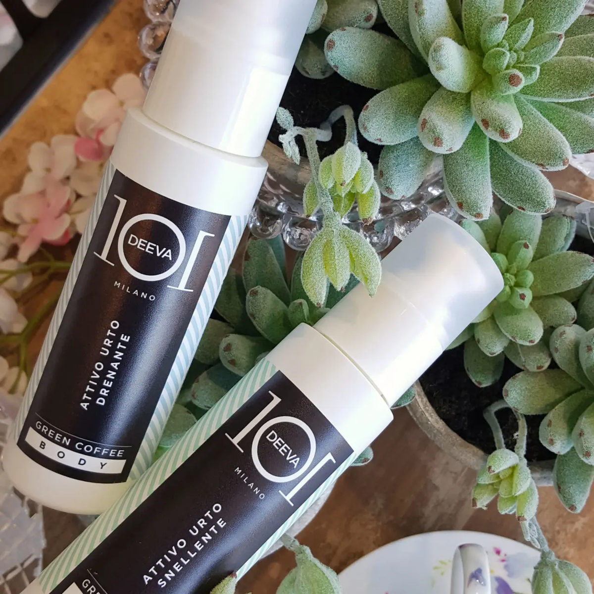 101 Cosmetica Shock Slimming Active Body Concentrate for Localised Adiposity Made in Italy – Green Coffee Line 100 ml