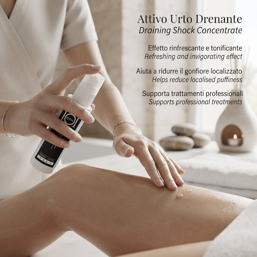 101 Cosmetica Intensiv entwässerndes Aktivkonzentrat für professionelle Massagen Made in Italy – Green Coffee Line 100 ml