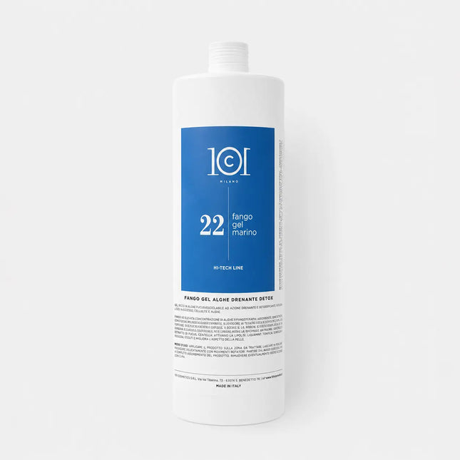 101 Cosmetica Fango gel marino detox corpo Hi-Tech 22 1000ml – Made in Italy