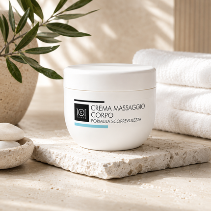 101 Cosmetica Body Massage Cream Smooth Formula Made in Italy New Body Line 500 ml