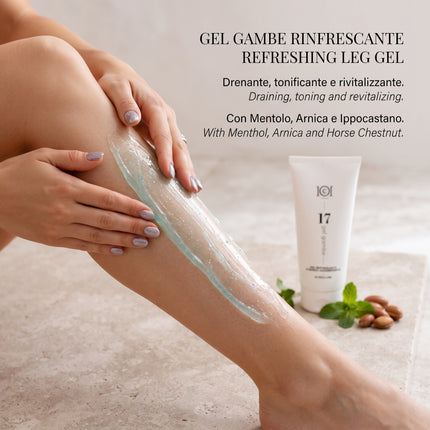 101 Cosmetica Fast-Absorbing Refreshing Leg Gel for Light and Revitalised Legs Made in Italy – Hi-Tech Line 200 ml