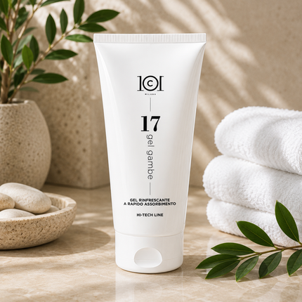 101 Cosmetica Leg Refresh Gel Fast Absorption Made in Italy Hi-Tech Line 200 ml