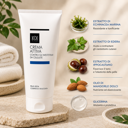 101 Cosmetica Anti Cellulite Active Body Cream Made in Italy New Body Line 200 ml