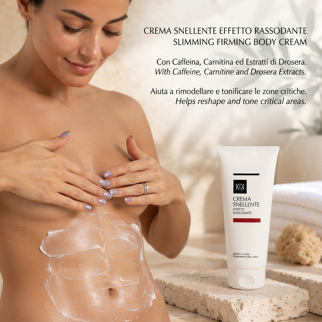 101 Cosmetica Slimming and Firming Body Cream for Problem Areas Made in Italy 200 ml