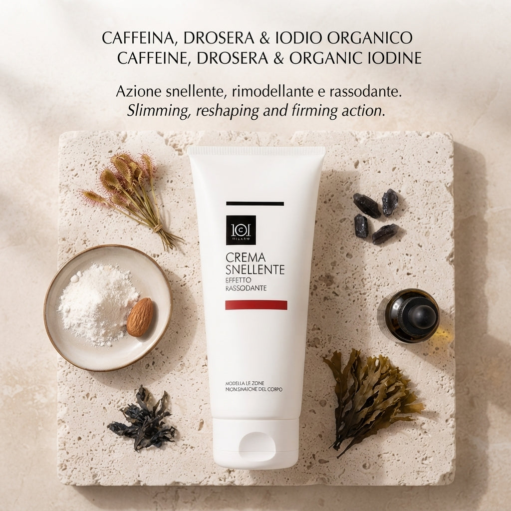 101 Cosmetica Slimming and Firming Body Cream for Problem Areas Made in Italy 200 ml