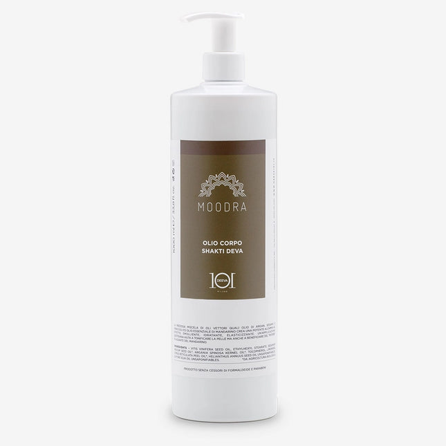 101 Moodra Shakti Deva Olio Corpo Elasticizzante Professionale 1000ml – Made in Italy
