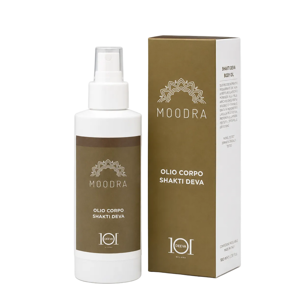101 Cosmetica Moodra Shakti Deva Body Oil Elasticizing and Moisturizing Treatment Made in Italy - Moodra Line 150 ml