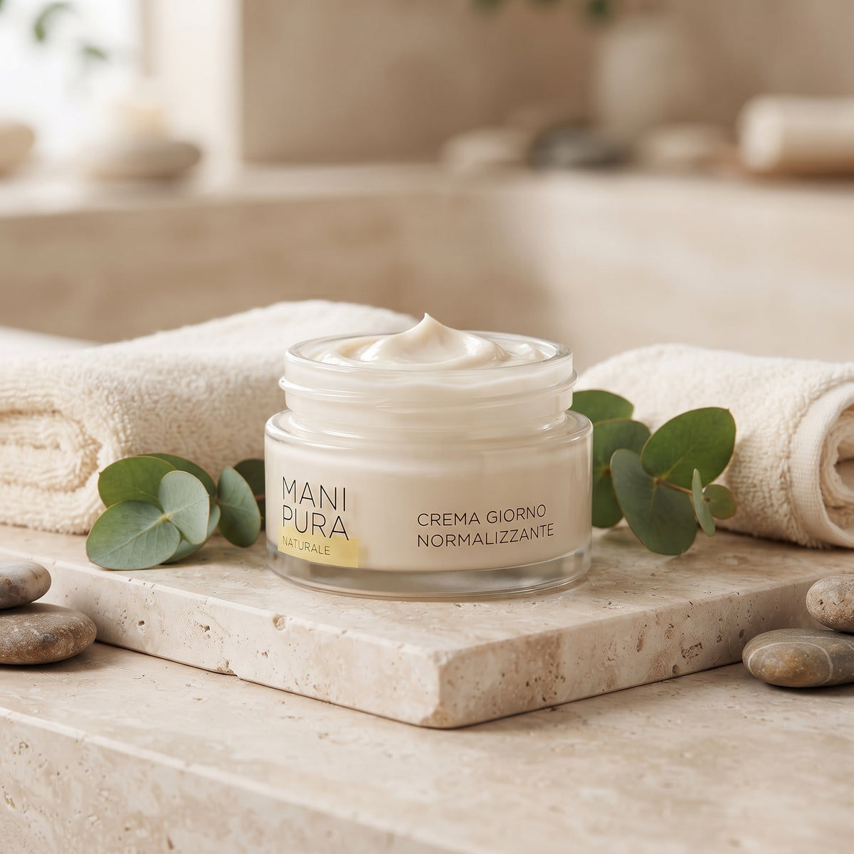 101 Cosmetica Manipura Normalizing Day Cream for Combination and Oily Skin Made in Italy - Manipura Line 50 ml