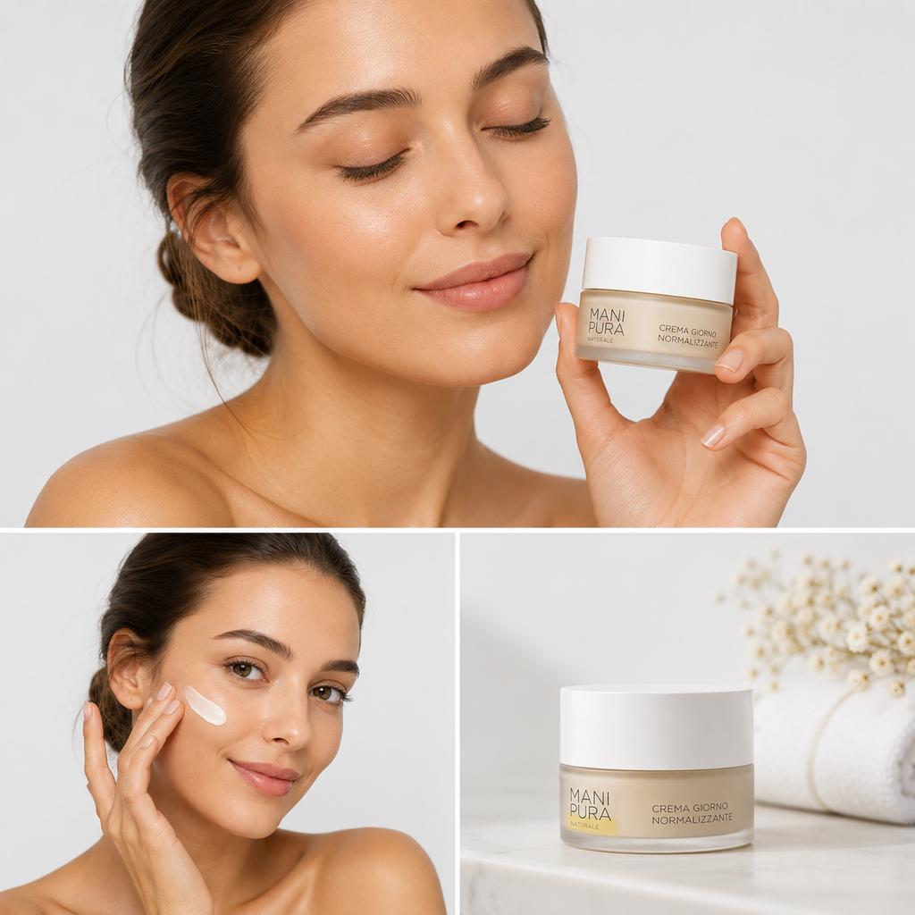 101 Cosmetica Manipura Normalizing Day Cream for Combination and Oily Skin Made in Italy - Manipura Line 50 ml