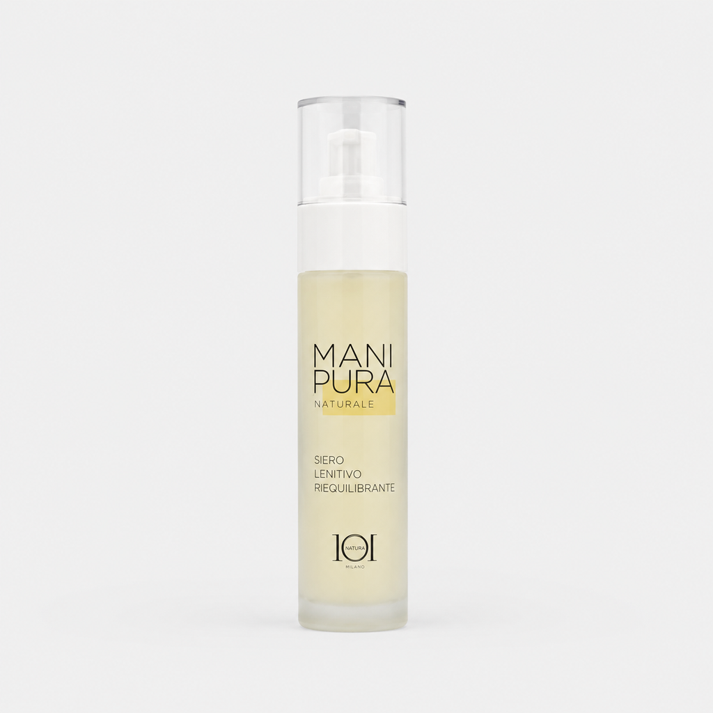 101 Cosmetica Manipura Soothing and Balancing Face Serum with Chamomile Made in Italy - Manipura Line 50 ml