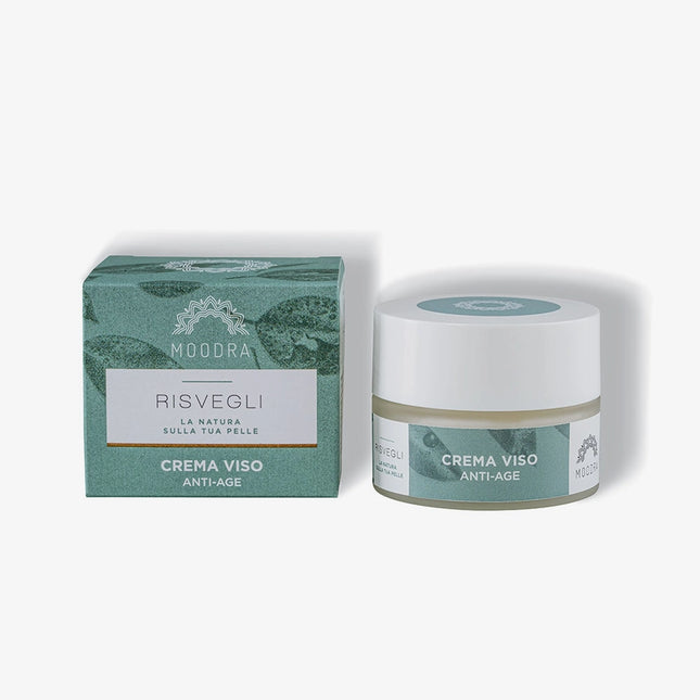 101 Moodra Risvegli Crema Viso Anti-Age con Acido Ialuronico 50ml – Made in Italy