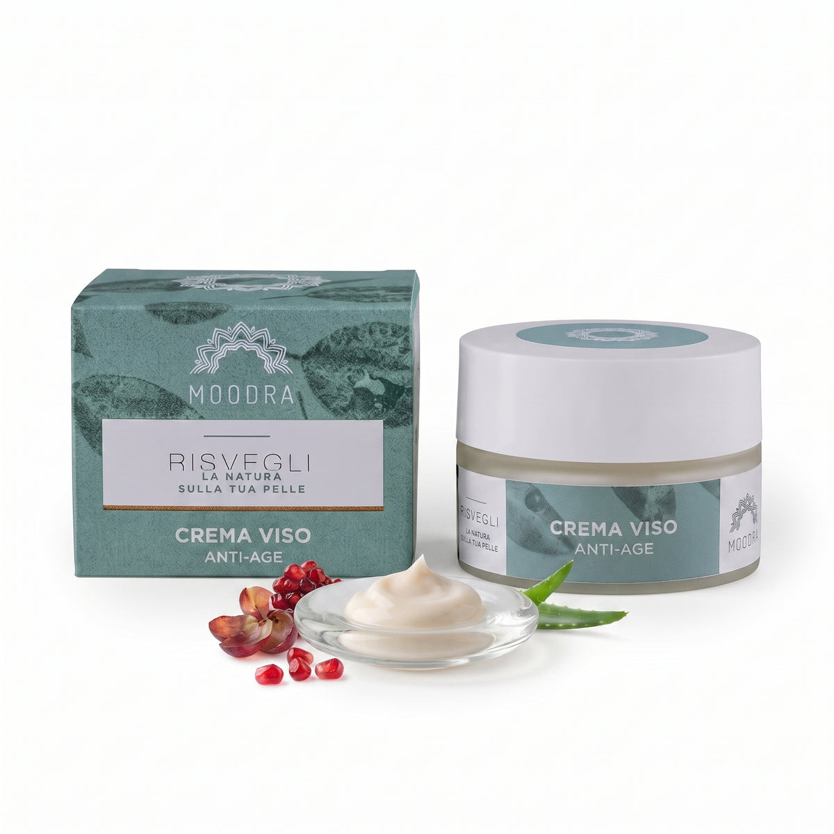 101 Cosmetica Anti-Age Face Cream Made in Italy Moodra Risvegli Line 50 ml