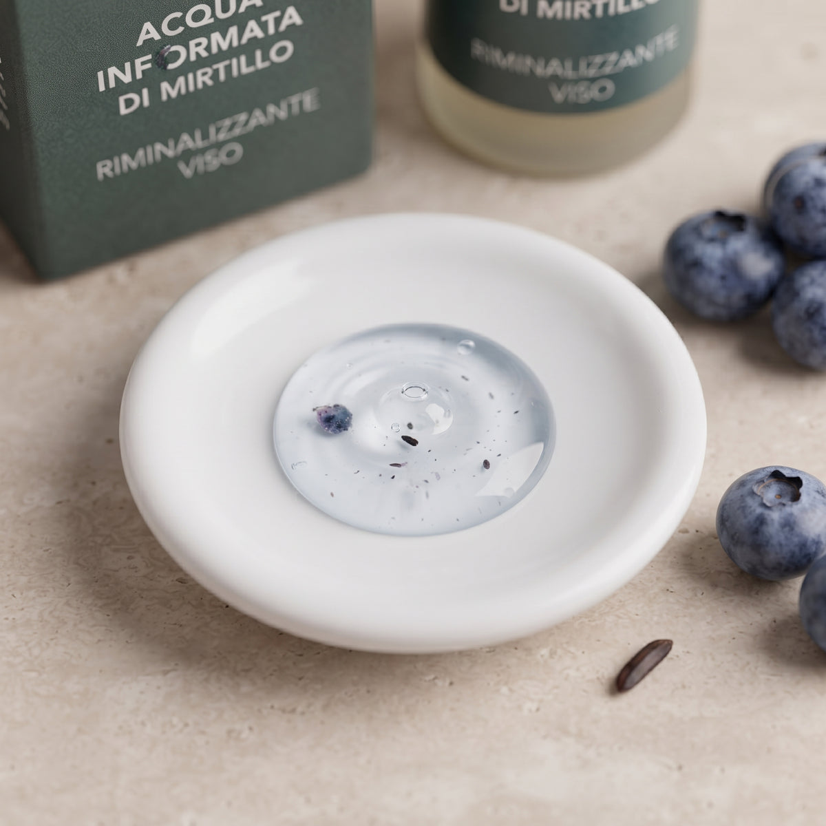 101 Cosmetica Blueberry Remineralizing Face Mist Made in Italy Moodra Risvegli Line 50 ml