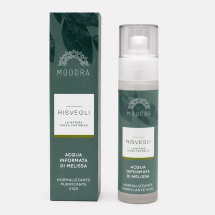 101 Moodra Risvegli Melissa Acqua Viso Purificante e Normalizzante 50ml – Made in Italy