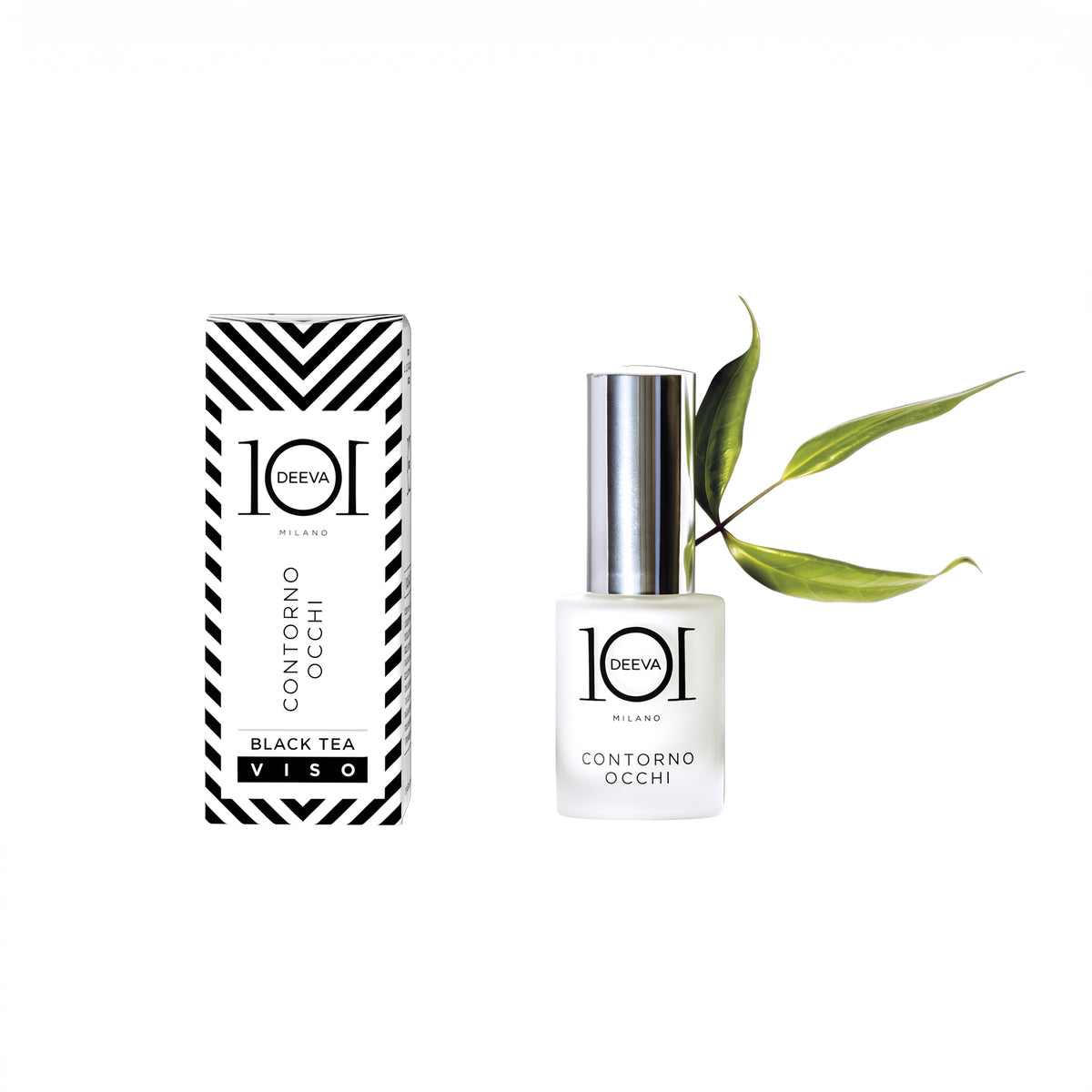 101 Cosmetica Black Tea Eye Contour Cream Anti Age Made in Italy 15 ml