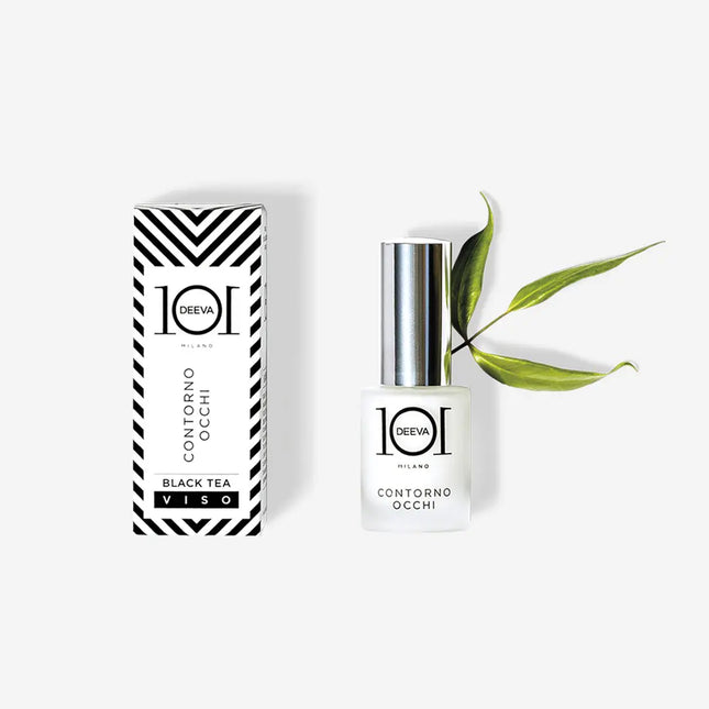 101 Deeva Black Tea Trattamento Contorno Occhi Anti-Età 15ml – Made in Italy