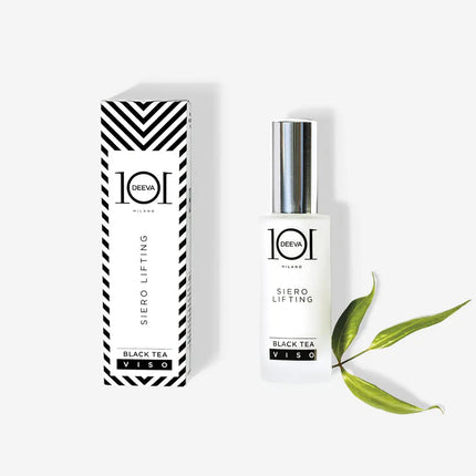 101 Deeva Black Tea Siero Viso Lifting Anti-Età 30ml – Made in Italy