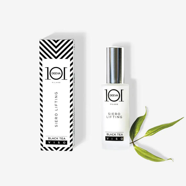 101 Deeva Black Tea Siero Viso Lifting Anti-Età 30ml – Made in Italy