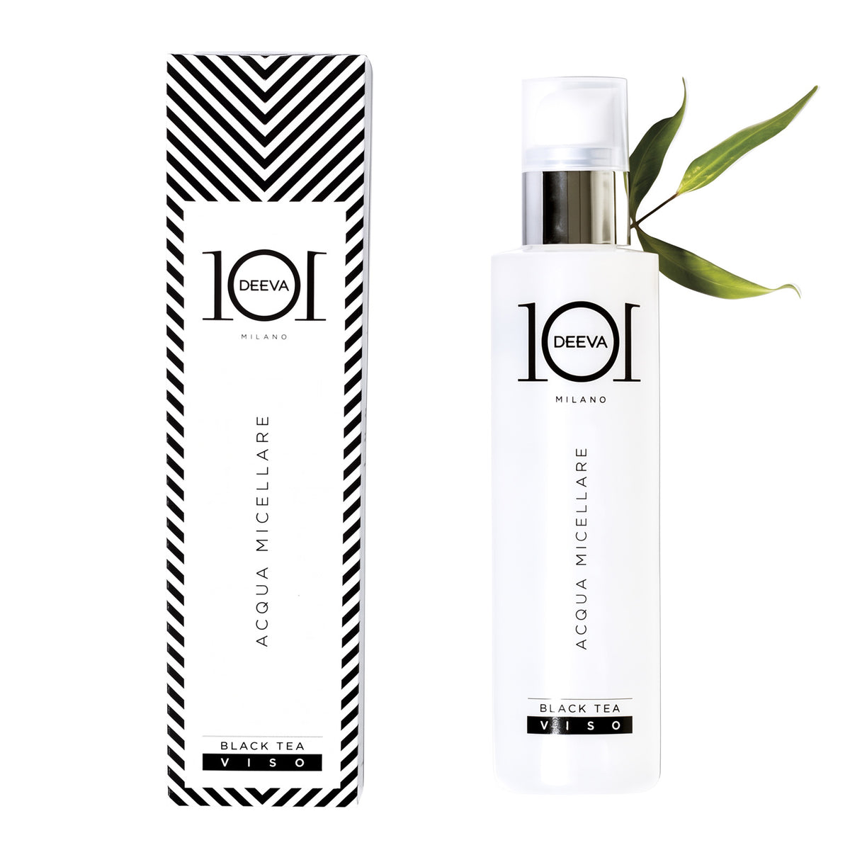 101 Cosmetica Micellar Water Black Tea Face Cleanser 250 ml Made in Italy