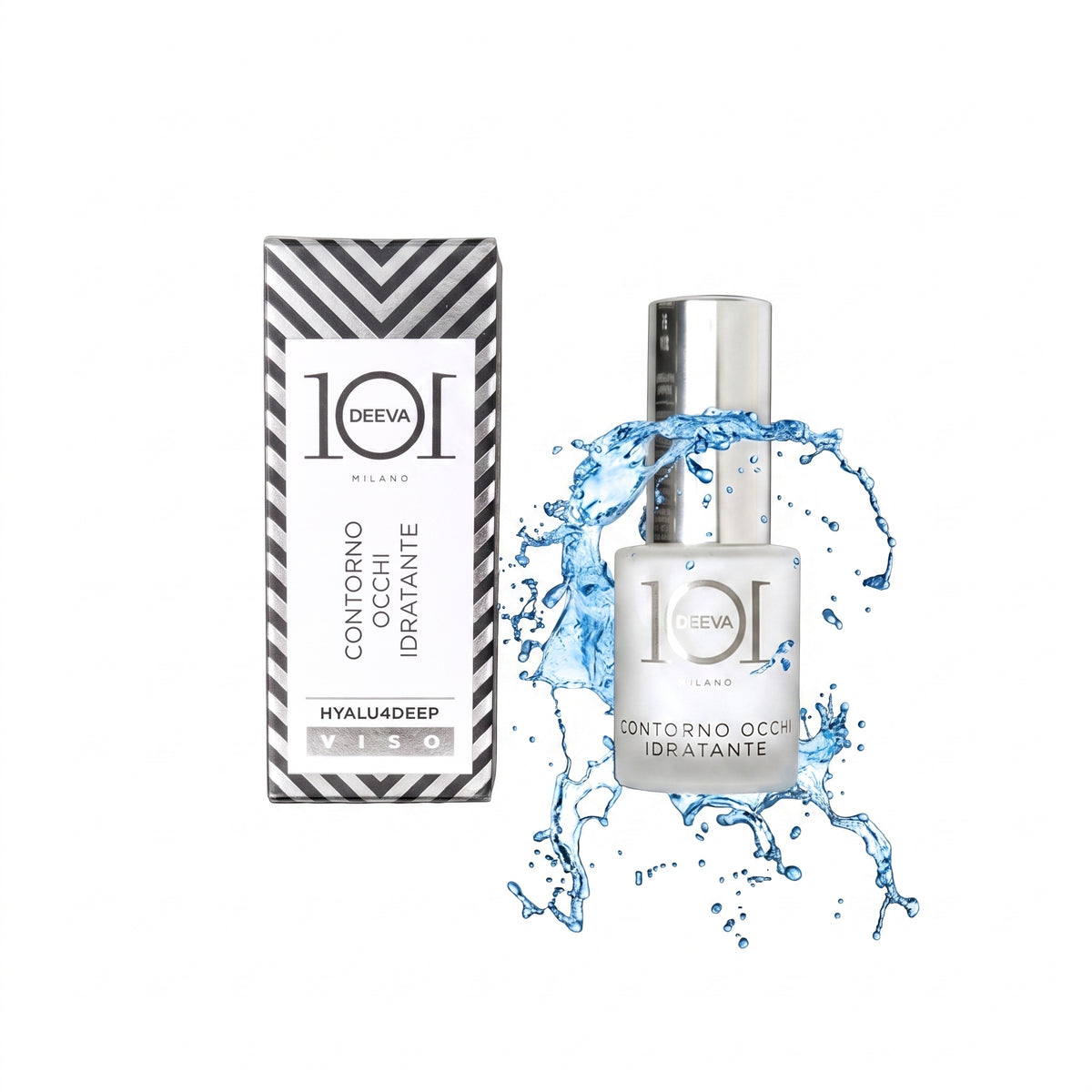 101 Cosmetica Hyalu4Deep Hydrating Eye Contour with Hyaluronic Acid Made in Italy 15 ml