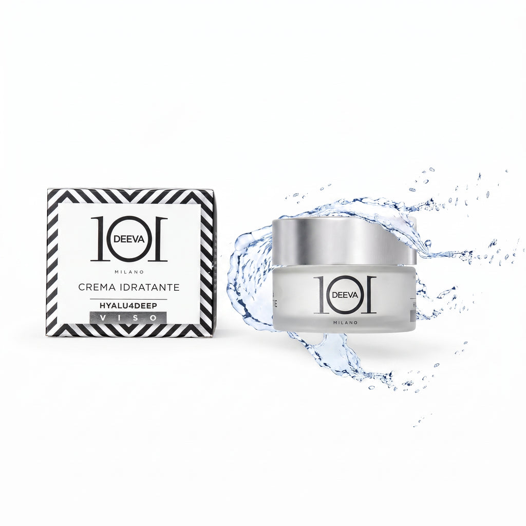 101 Cosmetica Hyalu4Deep Hydrating Face Cream with Hyaluronic Acid Made in Italy 50 ml