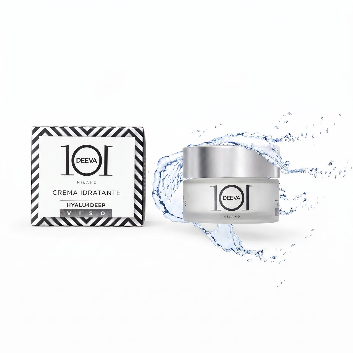 101 Cosmetica Hyalu4Deep Hydrating Face Cream with Hyaluronic Acid Made in Italy 50 ml