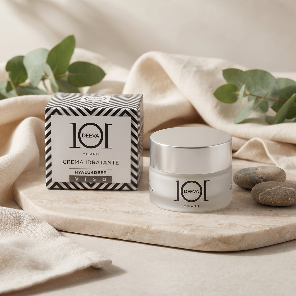 101 Cosmetica Hyalu4Deep Hydrating Face Cream with Hyaluronic Acid Made in Italy 50 ml