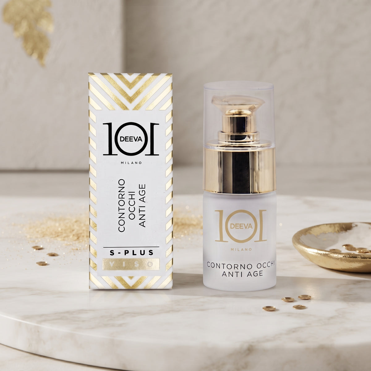 101 Cosmetica S Plus Anti-Age Eye Contour with Hyaluronic Acid Made in Italy 15 ml