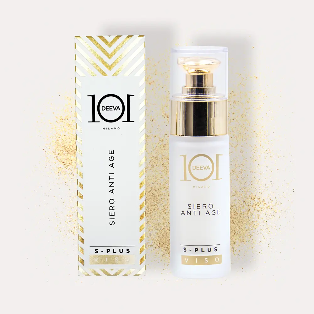 101 Cosmetica S Plus Anti-Age Face Serum with Hyaluronic Acid Made in Italy 30 ml