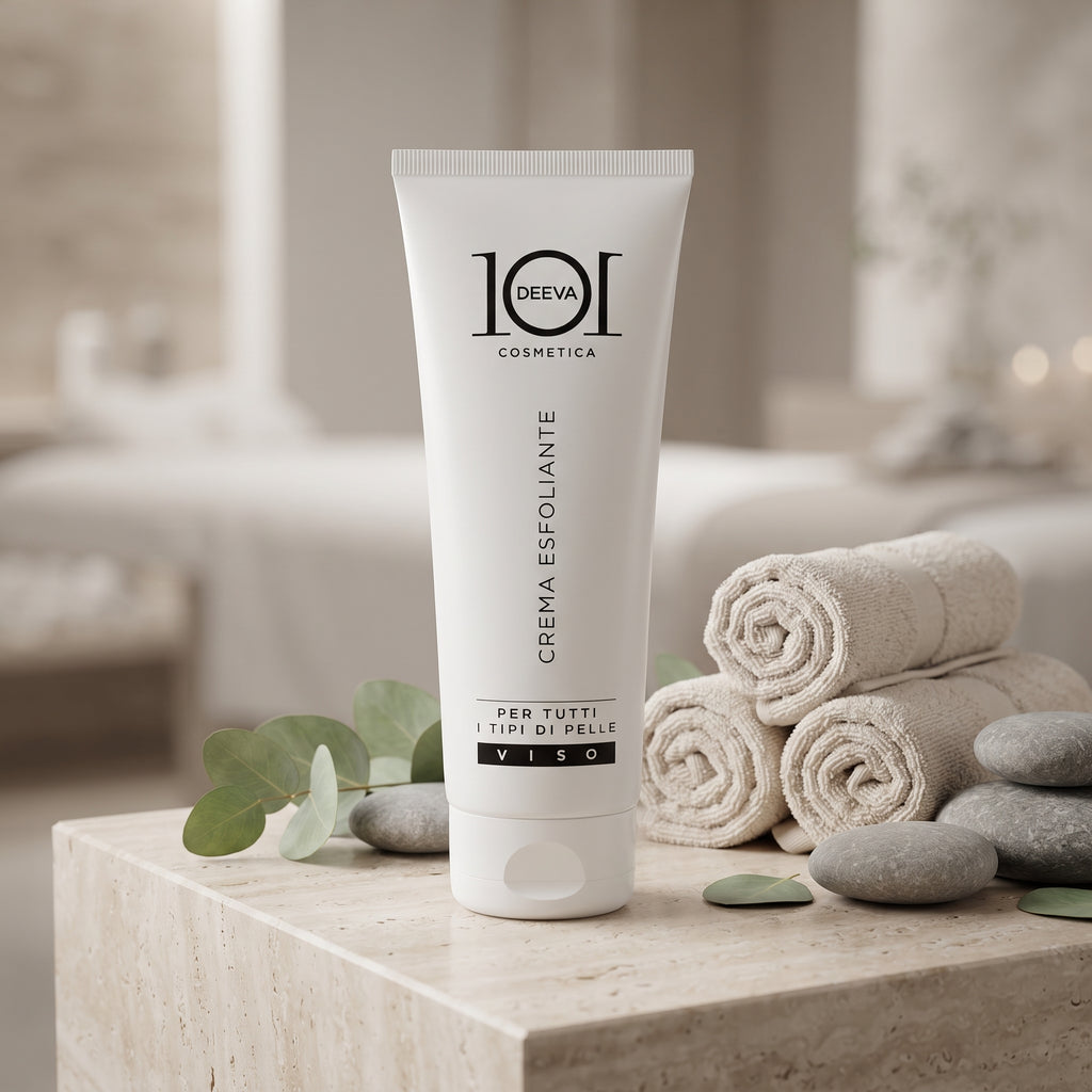 101 Cosmetica Gentle Exfoliating Face Cream Made in Italy Face Cleansing Line 150 ml