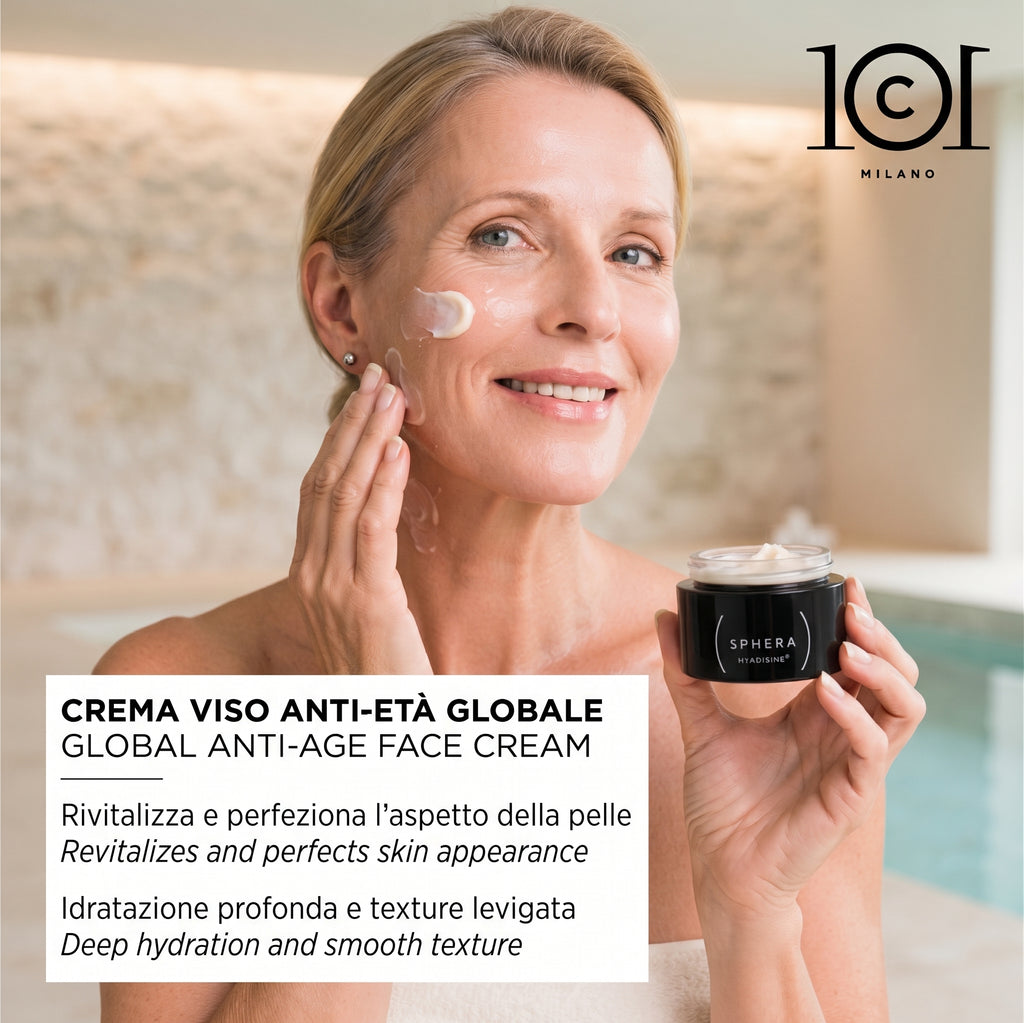 101 Cosmetica Sphera Global Anti Age Face Cream 50 ml Made in Italy