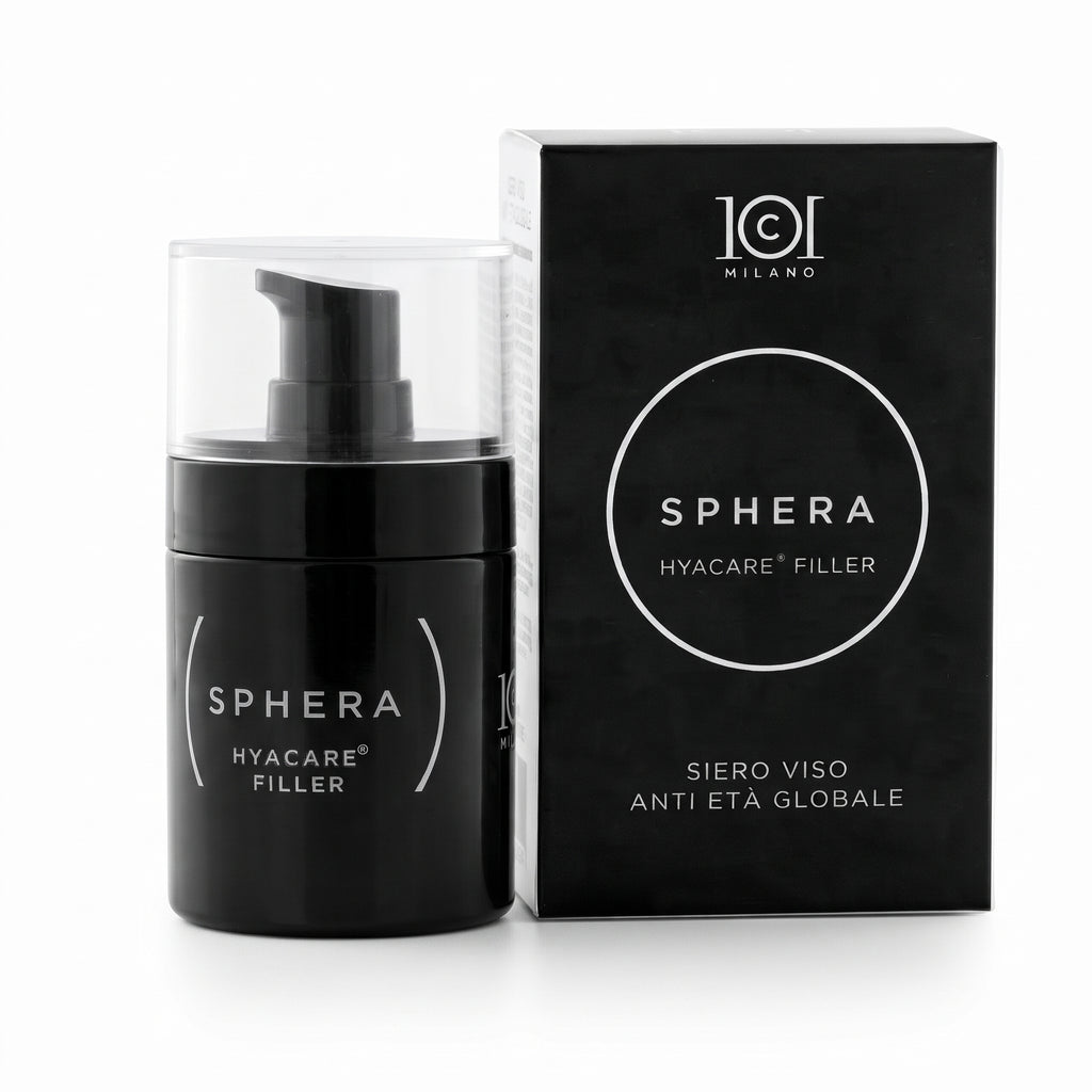 101 Cosmetica Sphera Hyacare Filler Global Anti-Age Face Serum Made in Italy 30 ml