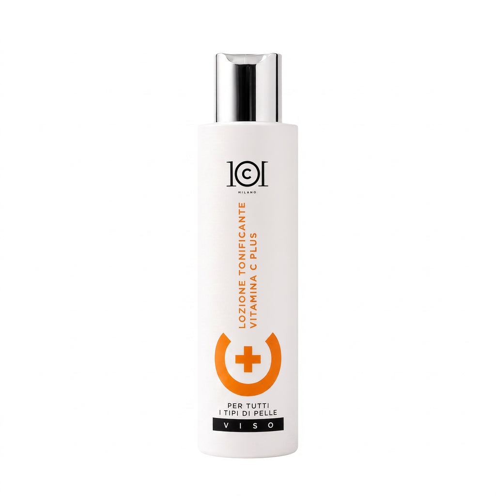 101 Cosmetica Vitamin C Plus Toning Face Lotion with Microencapsulated Vitamin C Made in Italy 150 ml