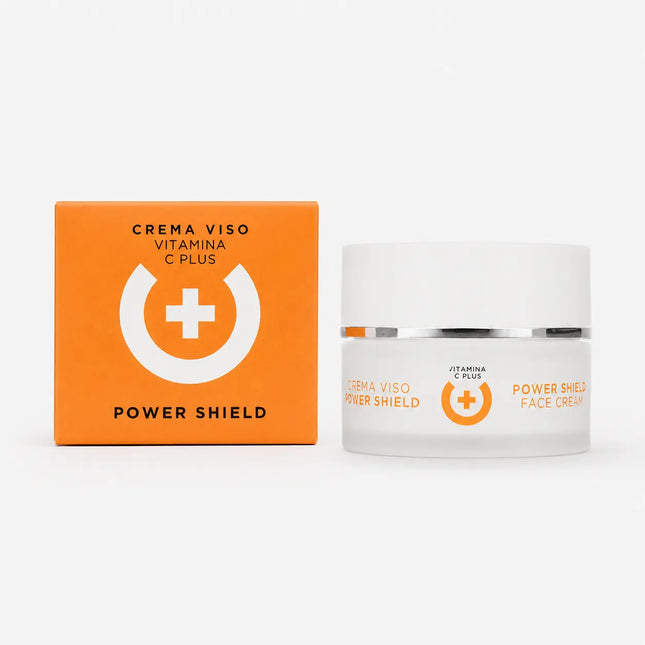 DEEVA101 Power Shield Crema Viso Vitamina C Plus 50ml – Made in Italy