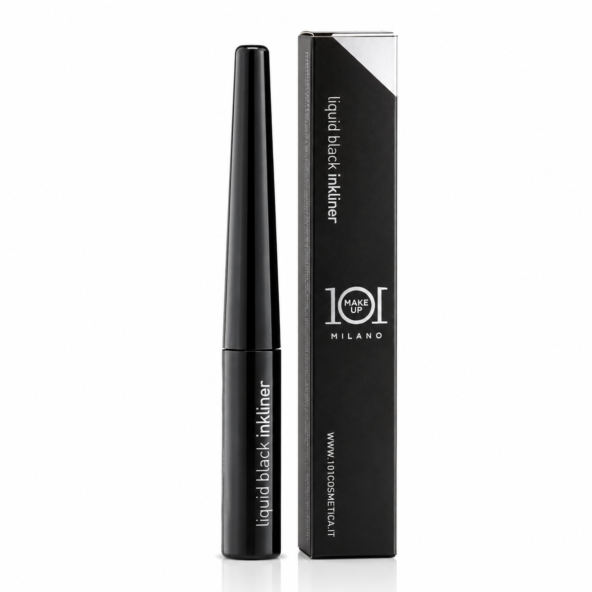 101 Cosmetica 101MakeUp Liquid Black Inkliner Precise Intense Eyeliner Made in Italy 1 Piece