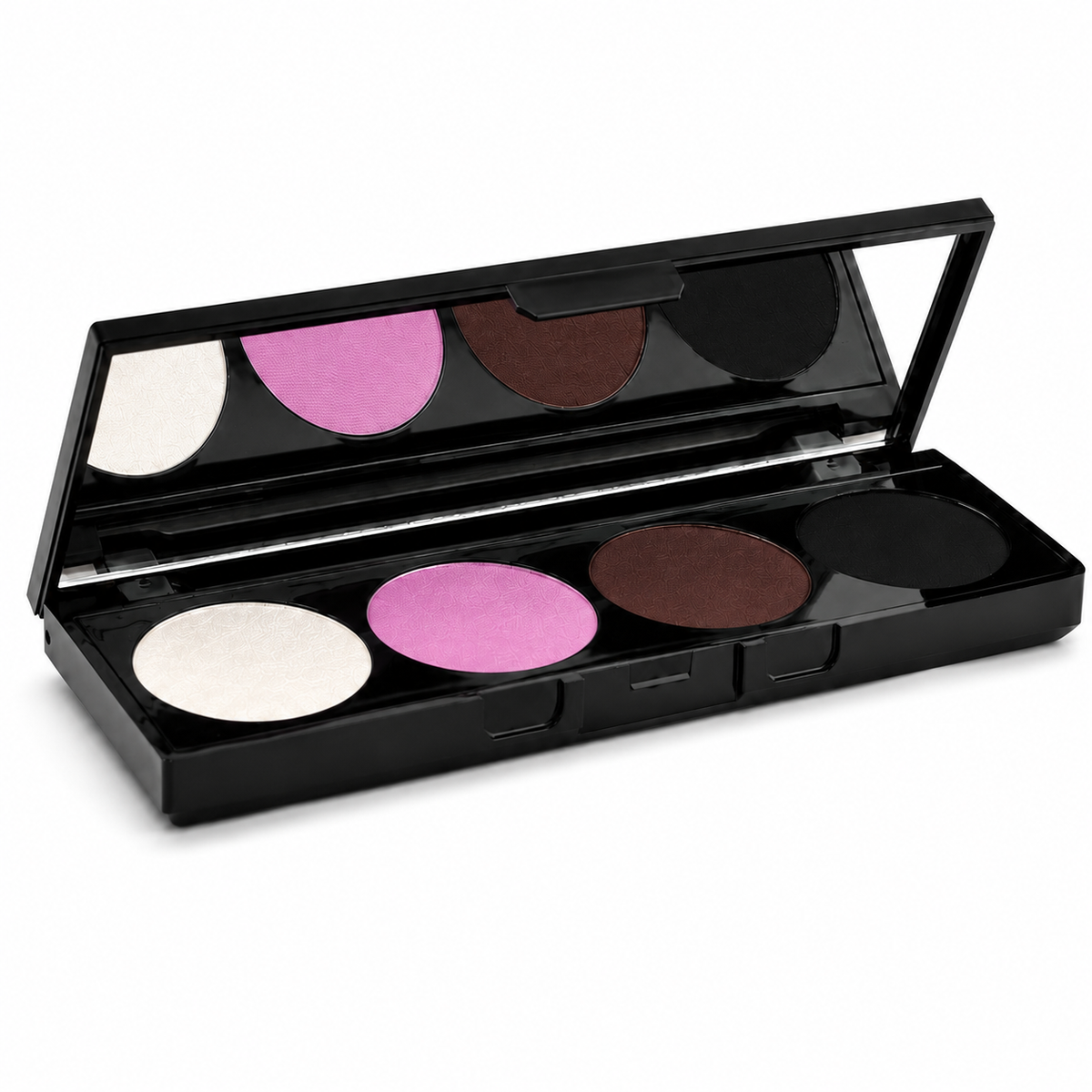 101 Cosmetica 101MakeUp Compact Eyeshadow Palette 4 Velvety High Coverage Shades Made in Italy 1 Piece