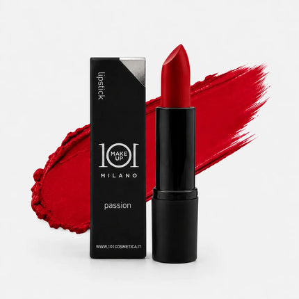 101 MakeUp Barra de Labios Nude, Malva, Ciruela Oscuro, Passion – Made in Italy