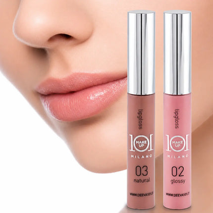 101 MakeUp LipGloss 8ml Glossy e Natural – Made in Italy