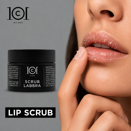 101 Cosmetica 101MakeUp Lip Scrub Gentle Exfoliating and Smoothing Treatment Made in Italy 15 ml