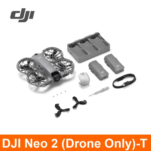 DJI Neo 2 Camera Drone 4K Stabilized Video 151g Lightweight Portable Quadcopter with Propeller Guard