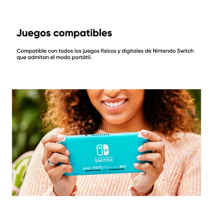 Nintendo Switch Lite Handheld Gaming Console 5.5 Inch Display 32GB Storage Lightweight Portable Design