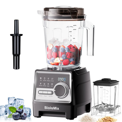 1500W professioneller Mixer mit 2,6L Tritan-Krug, 6 Klingen und 7 voreingestellten Programmen für Smoothies und Getränke