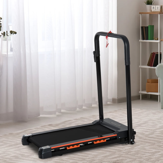 Foldable Electric Treadmill With LCD Display For Cardio Training And Home Fitness Workouts 1-6 Km/h