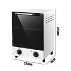 10L UV High Temperature Dry Heat Sterilizer for Dental and Salon Metal Tool Disinfection 1000W