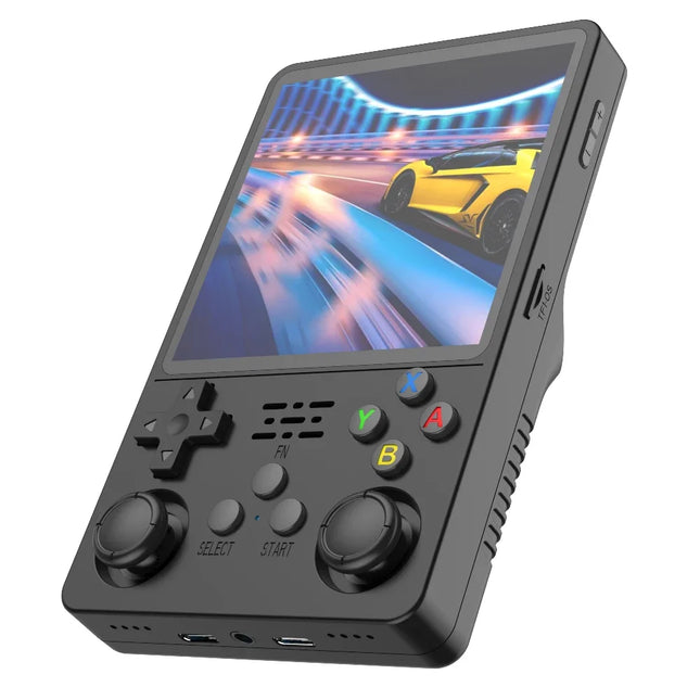 Portable Handheld Game Console with 4-Inch IPS Display and 64GB Storage for Classic Retro Video Games